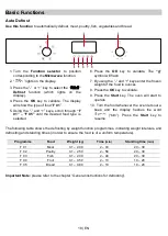 Preview for 18 page of P&C SPPS60TM-1 Instructions For Use Manual