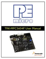 P&E Microcomputer Systems TRK-MPC5604P User Manual preview