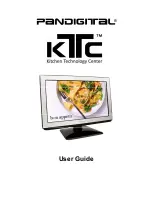 Pandigital KTC User Manual preview