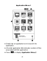 Предварительный просмотр 25 страницы Pandigital novel User Manual