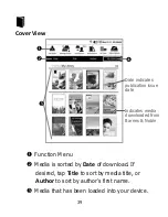 Предварительный просмотр 39 страницы Pandigital novel User Manual