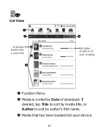 Предварительный просмотр 41 страницы Pandigital novel User Manual