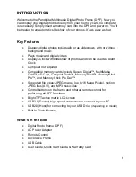 Preview for 8 page of Pandigital PAN7001W01-ESP User Manual