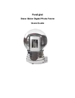 Preview for 1 page of Pandigital Snow Globe DPF User Manual