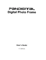 Preview for 1 page of Pandigital UG-SA-W_A User Manual