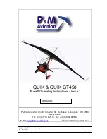 Preview for 1 page of P&M Aviation QUIK Operating Instructions Manual