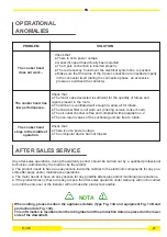 Preview for 27 page of Pando E-320 Installation, Use And Maintenance Instruction