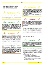 Preview for 60 page of Pando E-320 Installation, Use And Maintenance Instruction