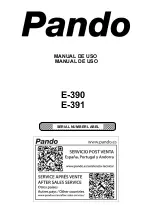 Предварительный просмотр 53 страницы Pando E-390 Installation Manual