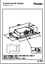 Предварительный просмотр 5 страницы Pando E200/110 Installation, Use And Maintenance Instructions