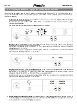 Предварительный просмотр 24 страницы Pando INOXPAN S.L User And Installation Manual