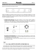 Предварительный просмотр 25 страницы Pando INOXPAN S.L User And Installation Manual