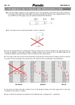 Предварительный просмотр 62 страницы Pando INOXPAN S.L User And Installation Manual