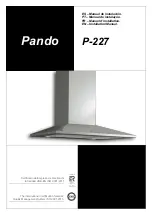 Pando P-227 Installation Manual предпросмотр