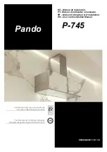 Предварительный просмотр 1 страницы Pando P-745 User And Installation Manual