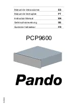 Preview for 1 page of Pando PCP9600 Instruction Manual