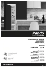 Preview for 1 page of Pando PFBI FRIGO User Manual