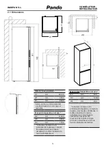 Предварительный просмотр 76 страницы Pando PFLX COMBI 201x60 User Manual