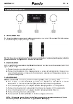 Предварительный просмотр 14 страницы Pando PHM-950 User Manual