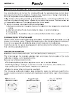 Предварительный просмотр 115 страницы Pando PHM-950 User Manual