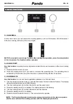 Предварительный просмотр 120 страницы Pando PHM-950 User Manual