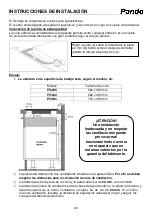 Preview for 20 page of Pando PI3200 Instructions Of Use