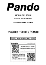 Preview for 49 page of Pando PI3200 Instructions Of Use