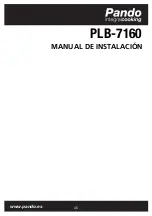 Предварительный просмотр 45 страницы Pando PLB-7160 Manual