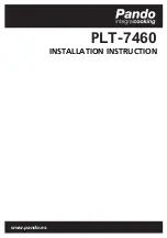 Предварительный просмотр 47 страницы Pando PLT-7460 Installation And User Manual