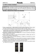 Preview for 16 page of Pando PVMAV 45-18 User And Installation Manual