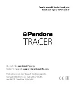 Pandora Tracer NAV-12 User And Installation Manual preview