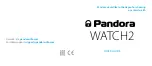 Pandora WATCH2 Quick Manual preview