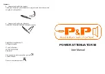 Предварительный просмотр 1 страницы P&P POWER ATTENUATOR 50 User Manual