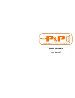 Предварительный просмотр 1 страницы P&P Tube Player User Manual