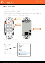 Panduit Atlona AT-ANC-108D Update Instructions предпросмотр