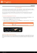 Предварительный просмотр 12 страницы Panduit Atlona AT-DISP-CTRL User Manual