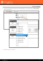 Предварительный просмотр 16 страницы Panduit Atlona AT-DISP-CTRL User Manual