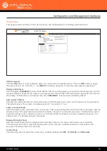 Предварительный просмотр 29 страницы Panduit Atlona AT-DISP-CTRL User Manual