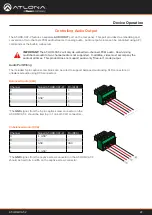 Предварительный просмотр 22 страницы Panduit ATLONA AT-HDR-CAT-2 Manual