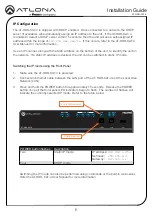 Preview for 6 page of Panduit ATLONA AT-HDR-CAT-4 Installation Manual