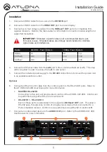 Preview for 5 page of Panduit ATLONA AT-HDR-CAT-4ED Installation Manual