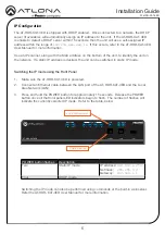 Preview for 6 page of Panduit ATLONA AT-HDR-CAT-4ED Installation Manual