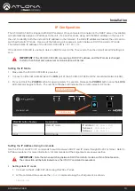 Preview for 10 page of Panduit ATLONA AT-HDR-CAT-4EDLA Manual