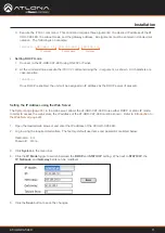 Preview for 11 page of Panduit ATLONA AT-HDR-CAT-4EDLA Manual