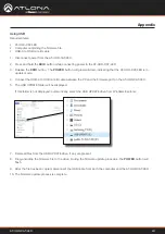 Preview for 40 page of Panduit ATLONA AT-HDR-CAT-4EDLA Manual