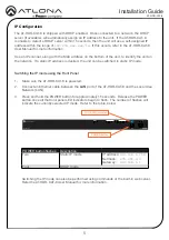 Preview for 5 page of Panduit ATLONA AT-HDR-CAT-8 Installation Manual