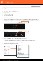 Предварительный просмотр 2 страницы Panduit Atlona AT-HDR-H2H Series Update Instructions