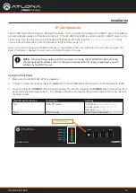 Предварительный просмотр 12 страницы Panduit Atlona AT-HDR-SW-52ED Manual