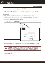 Предварительный просмотр 16 страницы Panduit Atlona AT-HDR-SW-52ED Manual