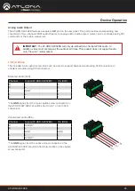 Предварительный просмотр 25 страницы Panduit Atlona AT-HDR-SW-52ED Manual